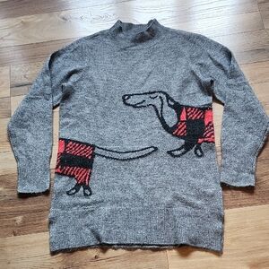 Dechshund Dog Women's Ricki's Sweater Oversize Small